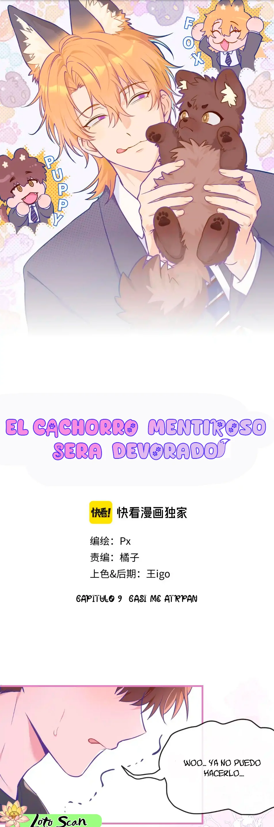 El cachorro mentiroso sera devorado - Capítulo 9 - Página 1 - LectorTMOo