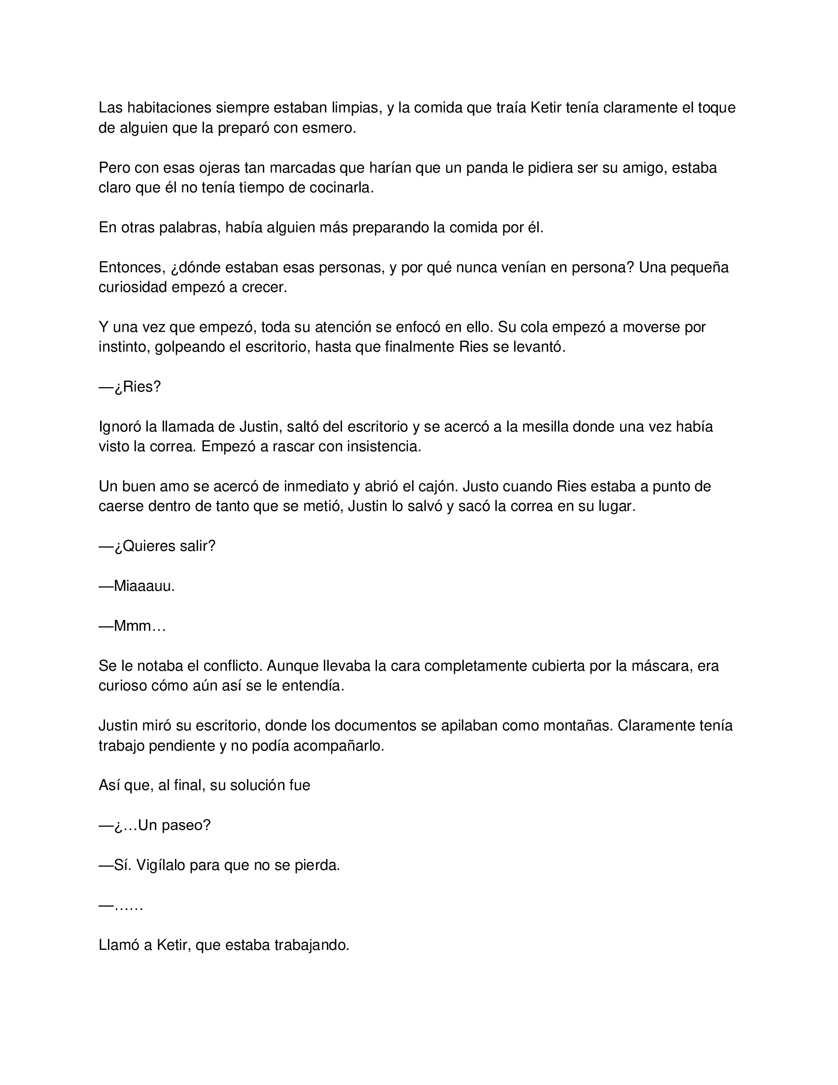 El gato está en huelga - Capítulo 13 - Página 5 - LectorTMOo