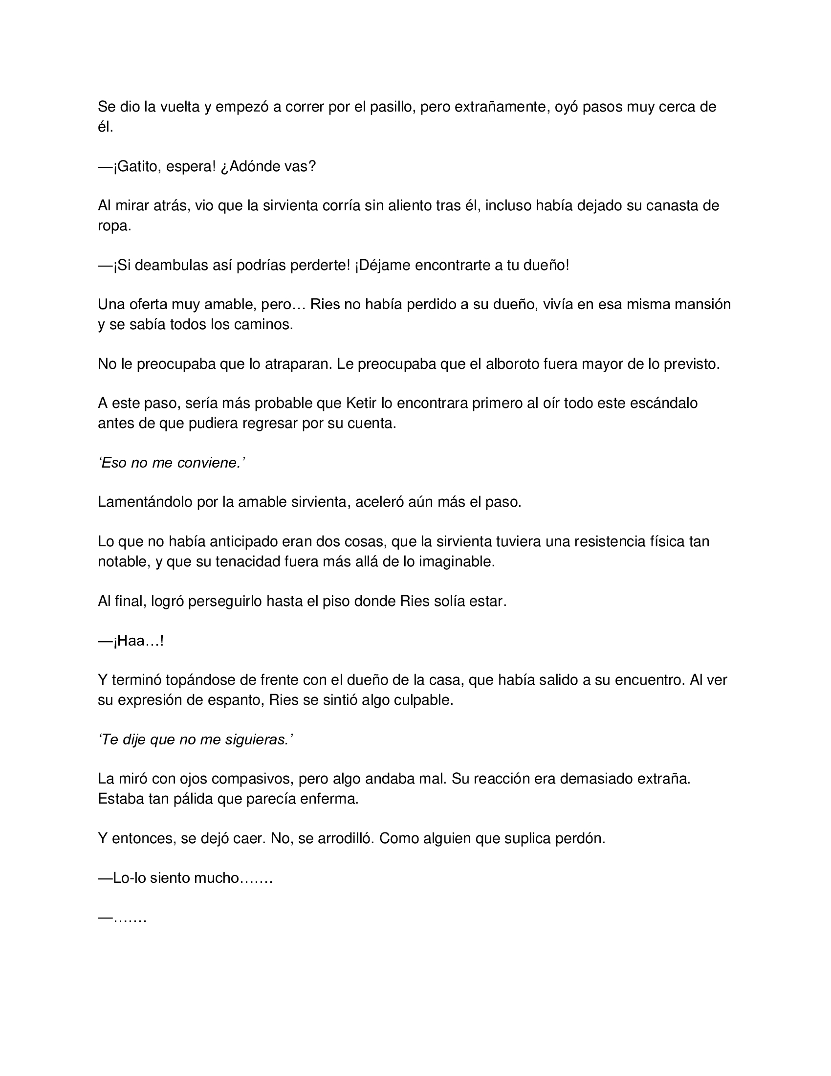 El gato está en huelga - Capítulo 14 - Página 5 - LectorTMOo