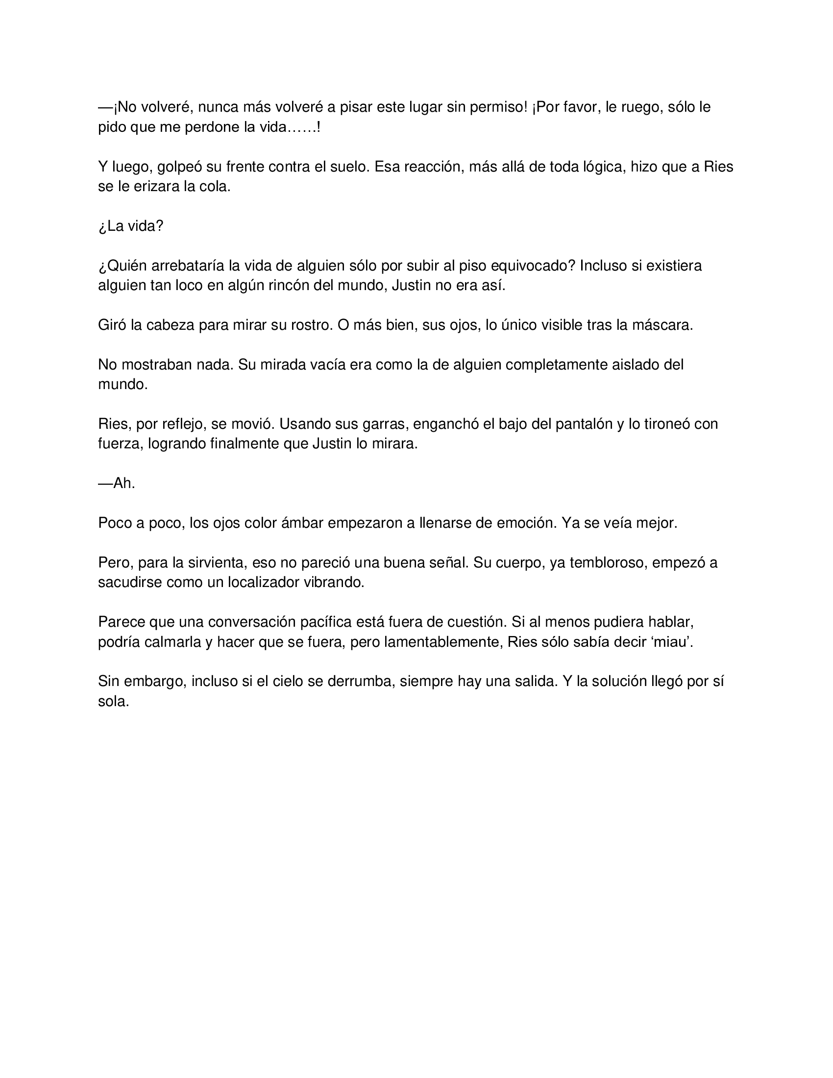 El gato está en huelga - Capítulo 14 - Página 6 - LectorTMOo