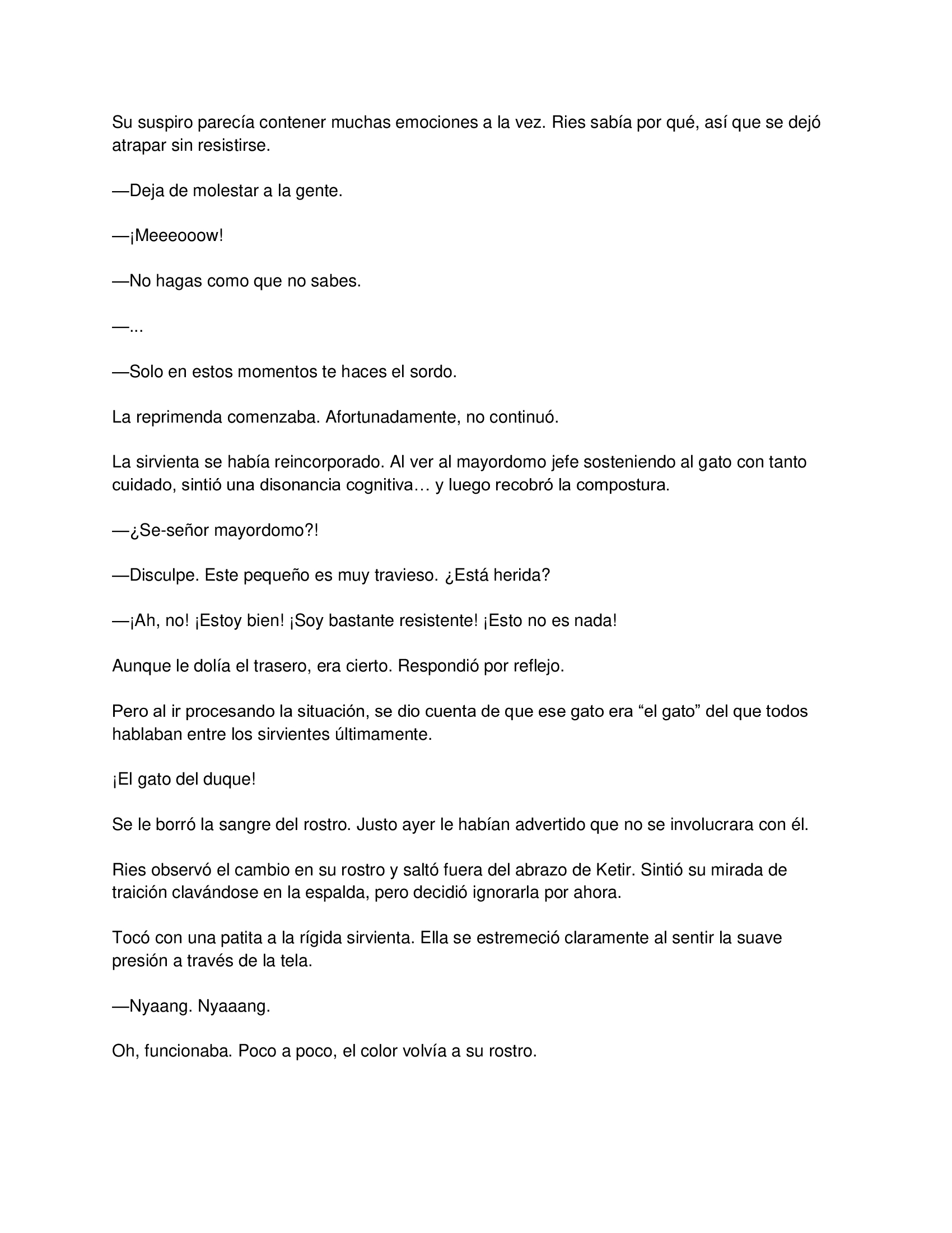 El gato está en huelga - Capítulo 18 - Página 5 - LectorTMOo