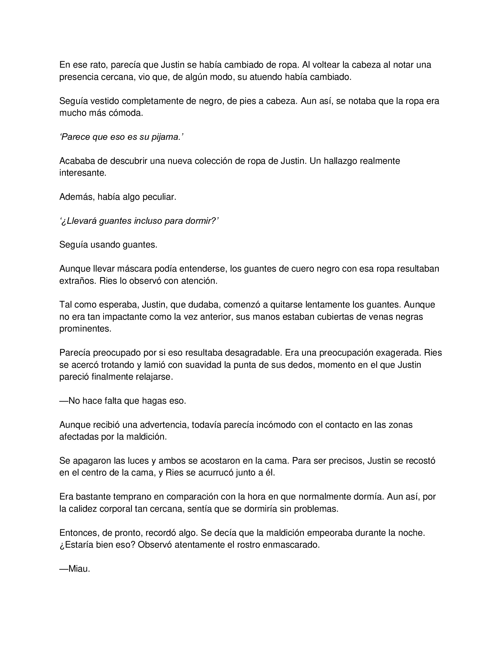 El gato está en huelga - Capítulo 21 - Página 6 - LectorTMOo
