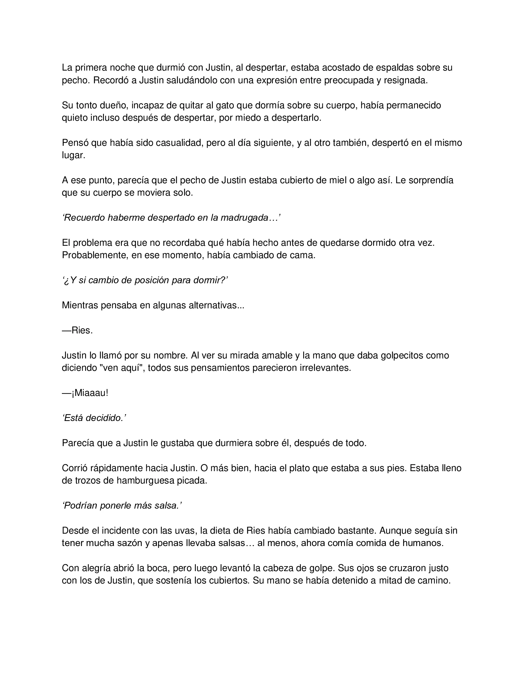 El gato está en huelga - Capítulo 21 - Página 9 - LectorTMOo