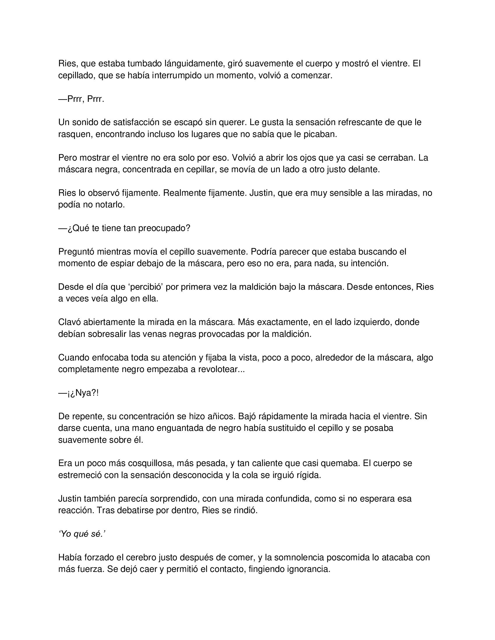 El gato está en huelga - Capítulo 22 - Página 6 - LectorTMOo