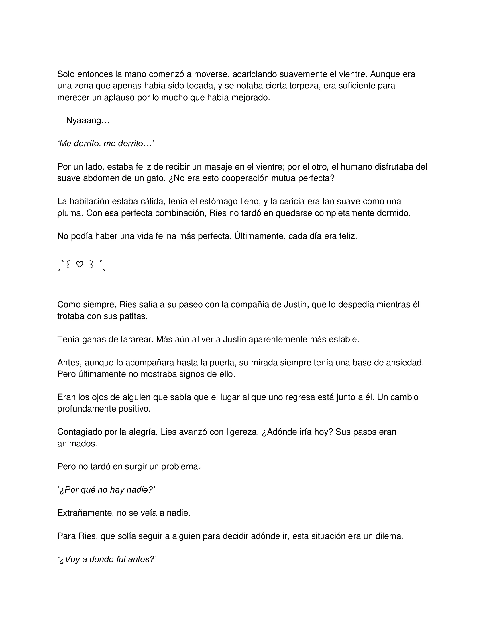 El gato está en huelga - Capítulo 22 - Página 7 - LectorTMOo