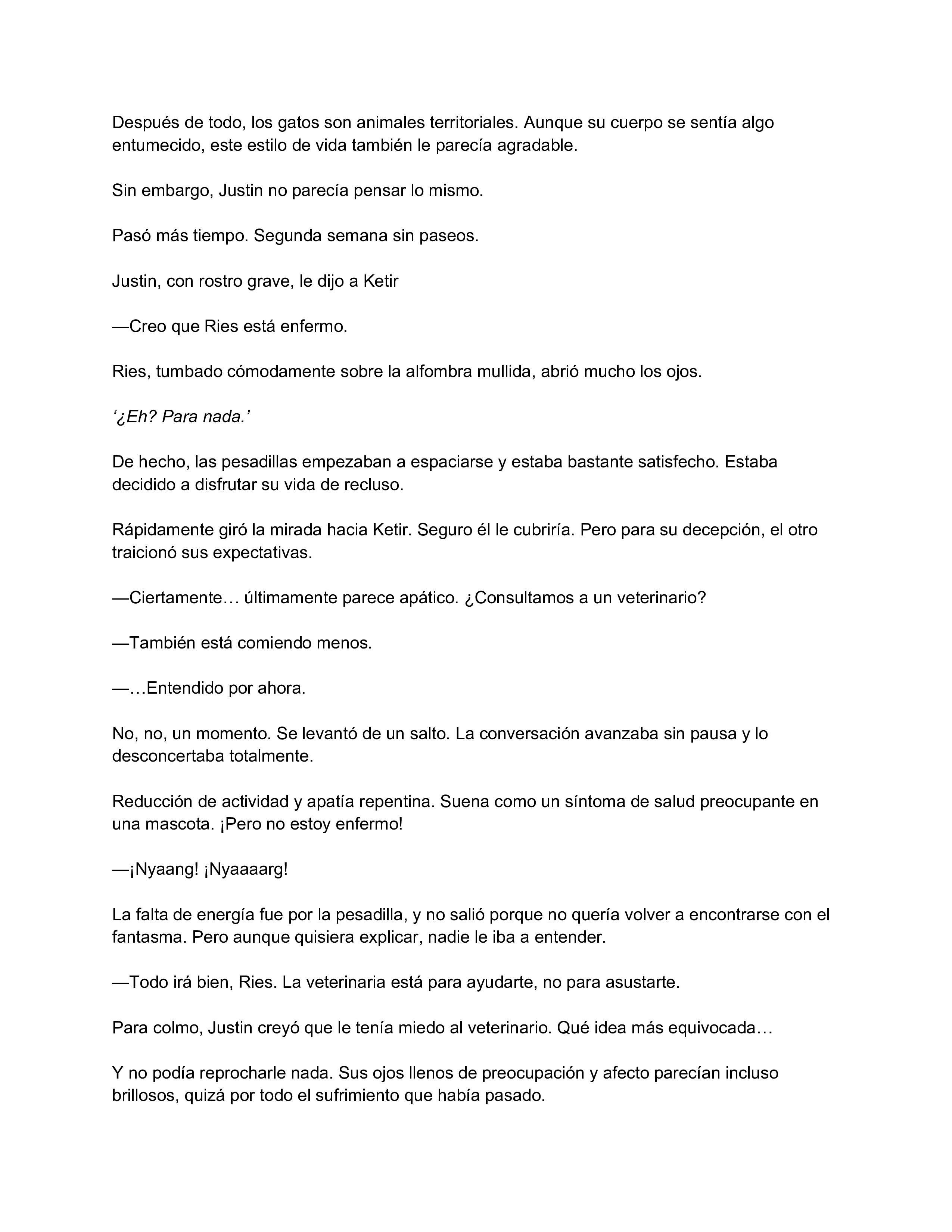 El gato está en huelga - Capítulo 23 - Página 5 - LectorTMOo