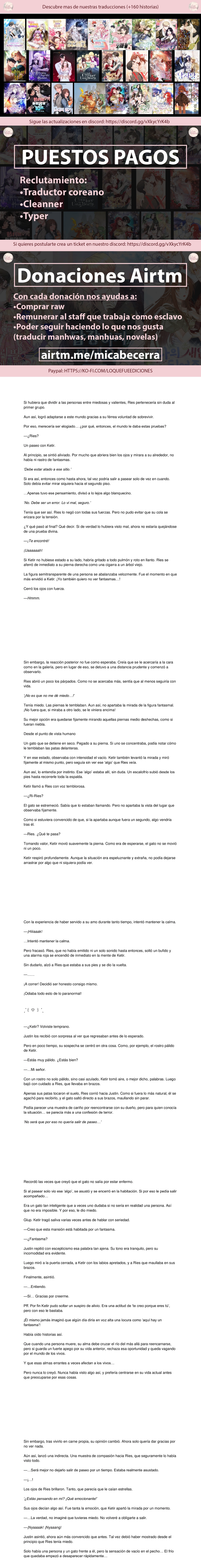 El gato está en huelga - Capítulo 24 - Página 1 - LectorTMOo