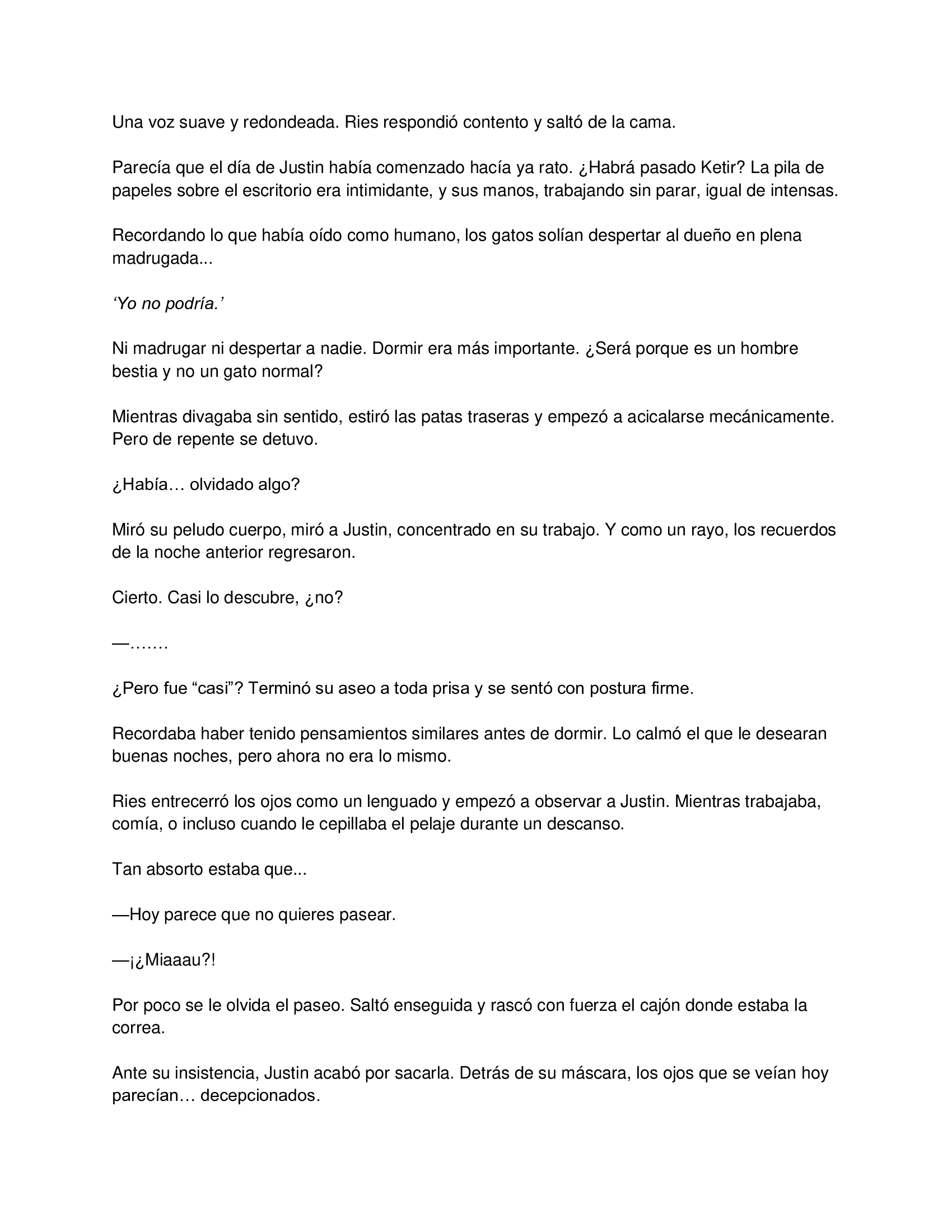 El gato está en huelga - Capítulo 32 - Página 6 - LectorTMOo