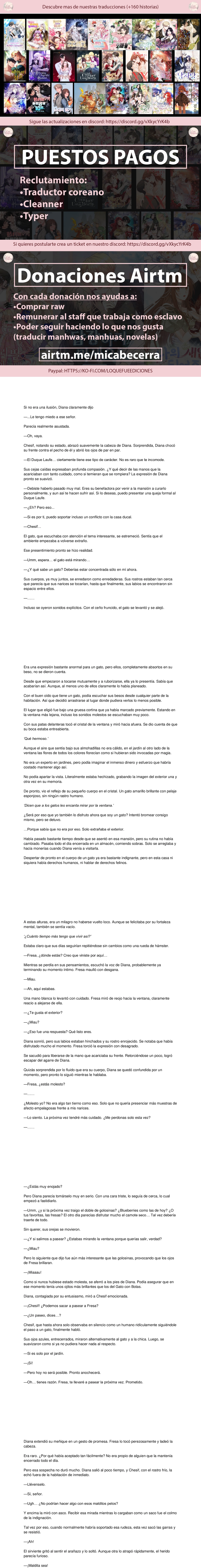 El gato está en huelga - Capítulo 5 - Página 1 - LectorTMOo