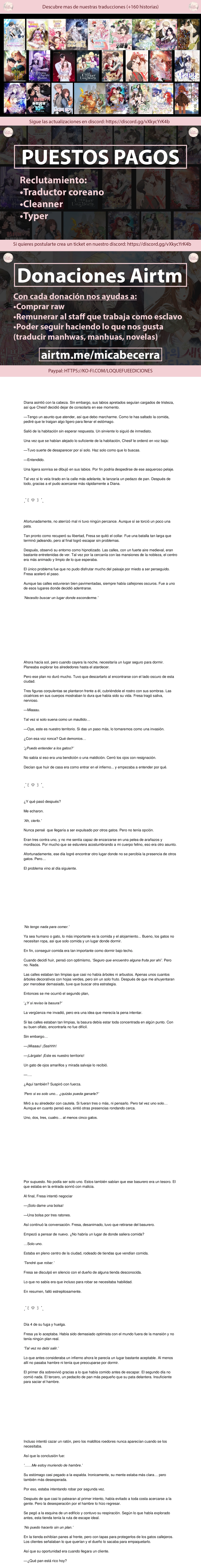 El gato está en huelga - Capítulo 7 - Página 1 - LectorTMOo