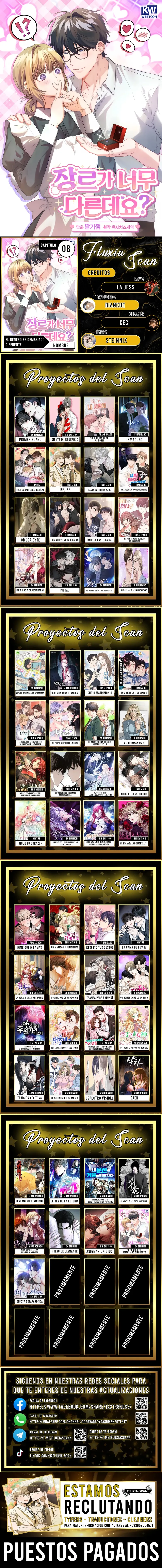 ¡El género es demasiado diferente! - Capítulo 8 - Página 1 - LectorTMOo