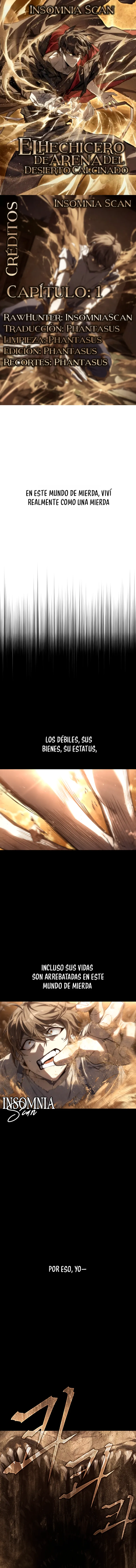 El Hechicero De Arena Del Desierto Calcinado - Capítulo 1 - Página 1 - LectorTMOo