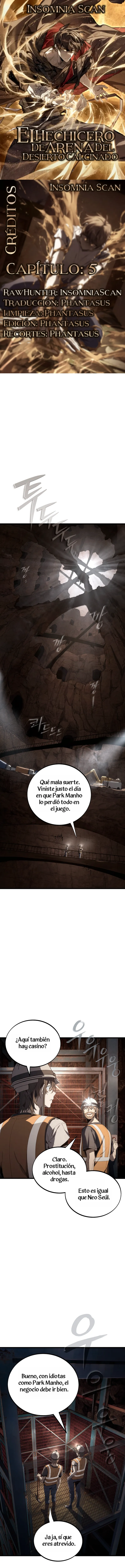 El Hechicero De Arena Del Desierto Calcinado - Capítulo 5 - Página 1 - LectorTMOo
