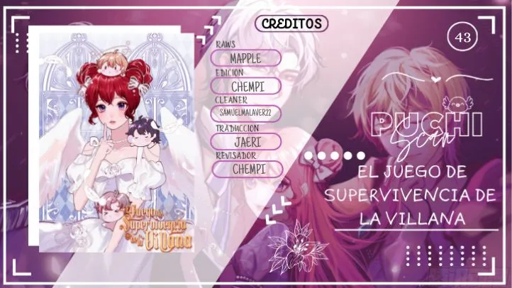 El juego de supervivencia de la villana - Capítulo 43 - Página 6 - LectorTMOo