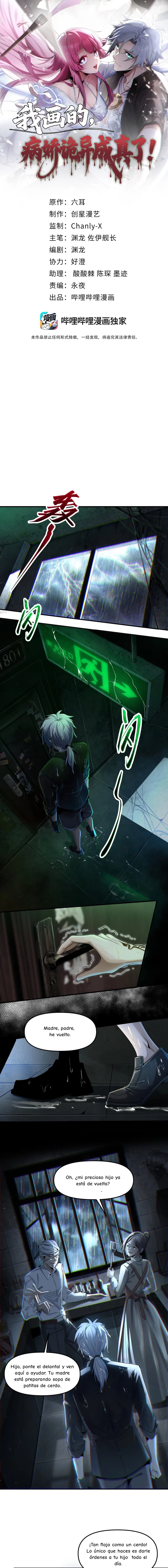 El personaje yandere que dibujé se volvió real - Capítulo 1 - Página 2 - LectorTMOo