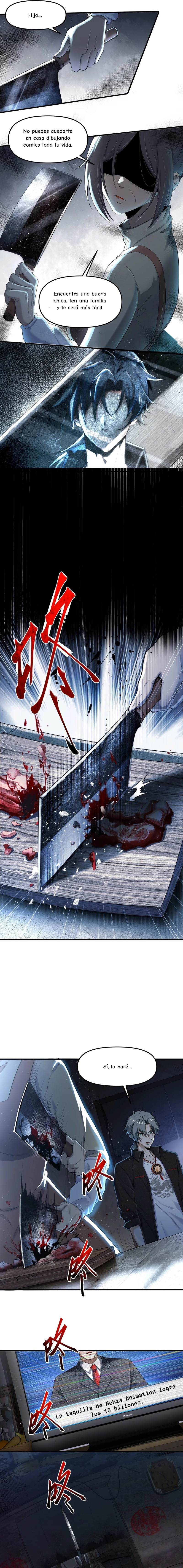 El personaje yandere que dibujé se volvió real - Capítulo 1 - Página 4 - LectorTMOo