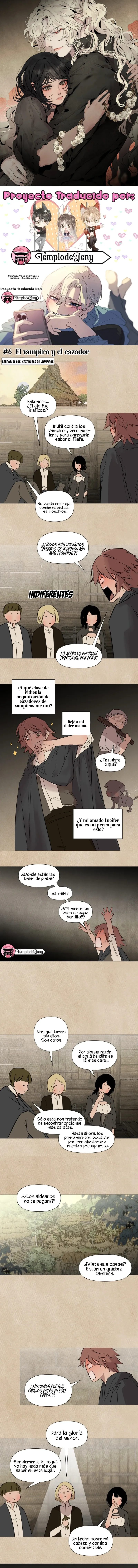 El vampiro y la cazadora capítulo 6 página 1