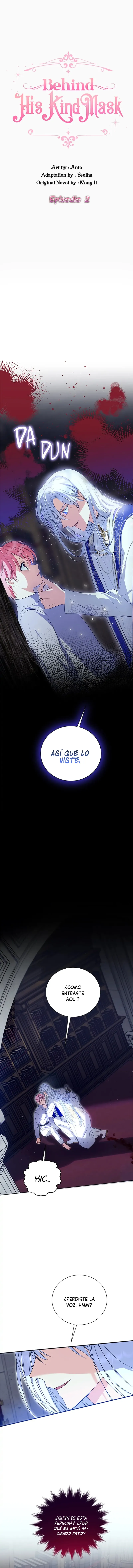 El verdadero rostro del protagonista capítulo 2 página 2
