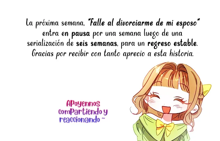 Falle En Divorciarme de Mi Esposo - Capítulo 43 - Página 58 - LectorTMOo