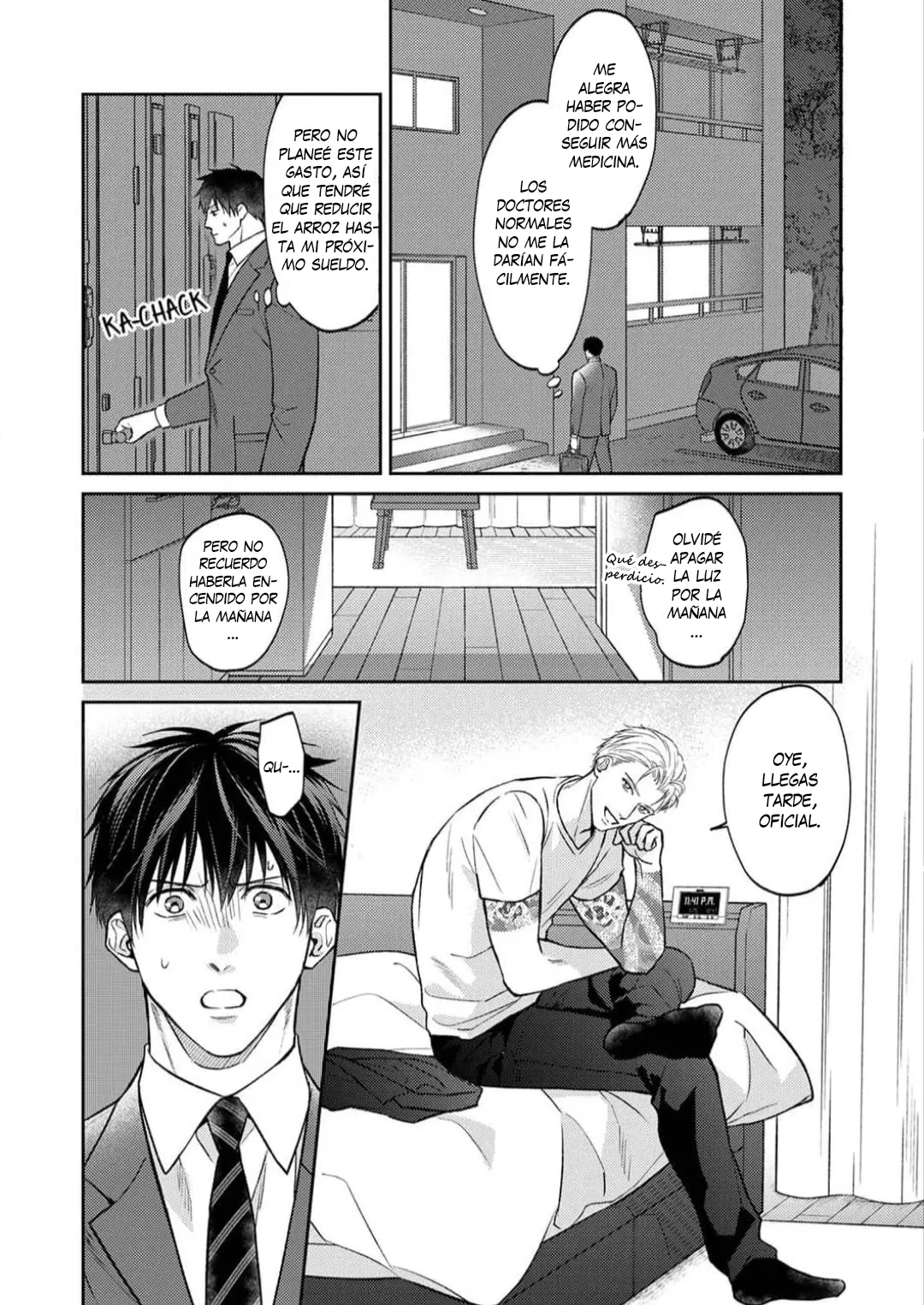Gime, Oficial! Un policía omega es el compañero predestinado de un Yakuza - Capítulo 1 - Página 13 - LectorTMOo