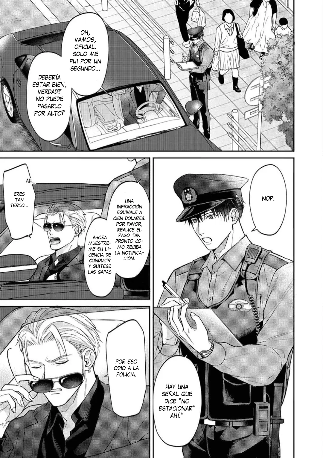 Gime, Oficial! Un policía omega es el compañero predestinado de un Yakuza - Capítulo 1 - Página 4 - LectorTMOo