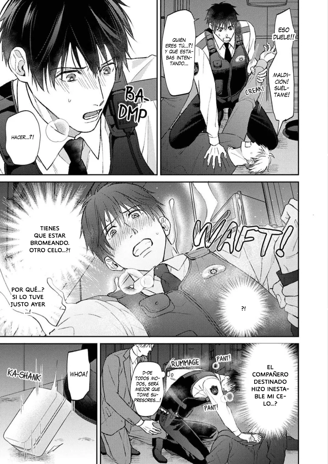 Gime, Oficial! Un policía omega es el compañero predestinado de un Yakuza - Capítulo 2 - Página 14 - LectorTMOo