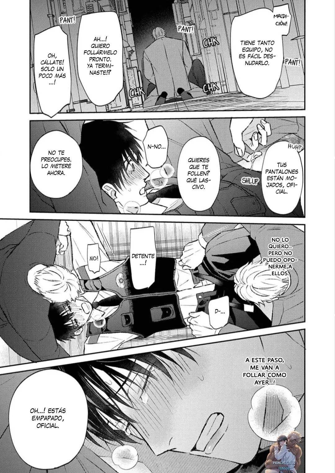 Gime, Oficial! Un policía omega es el compañero predestinado de un Yakuza - Capítulo 2 - Página 16 - LectorTMOo