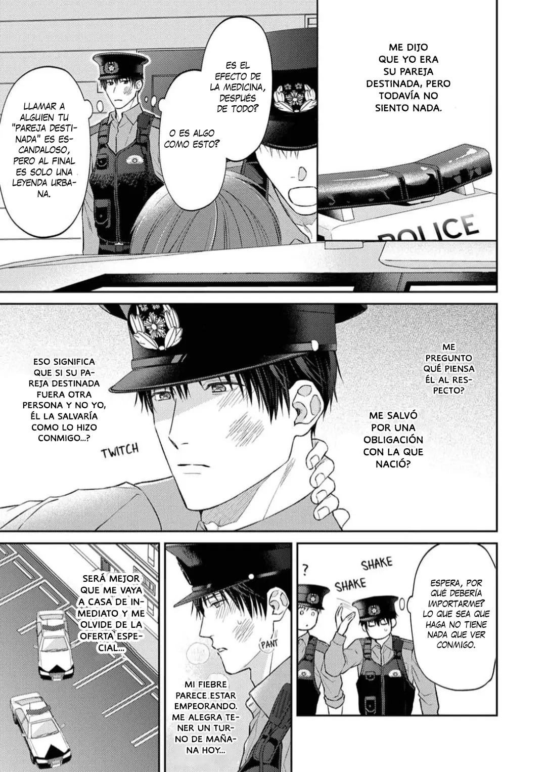 Gime, Oficial! Un policía omega es el compañero predestinado de un Yakuza - Capítulo 3 - Página 14 - LectorTMOo