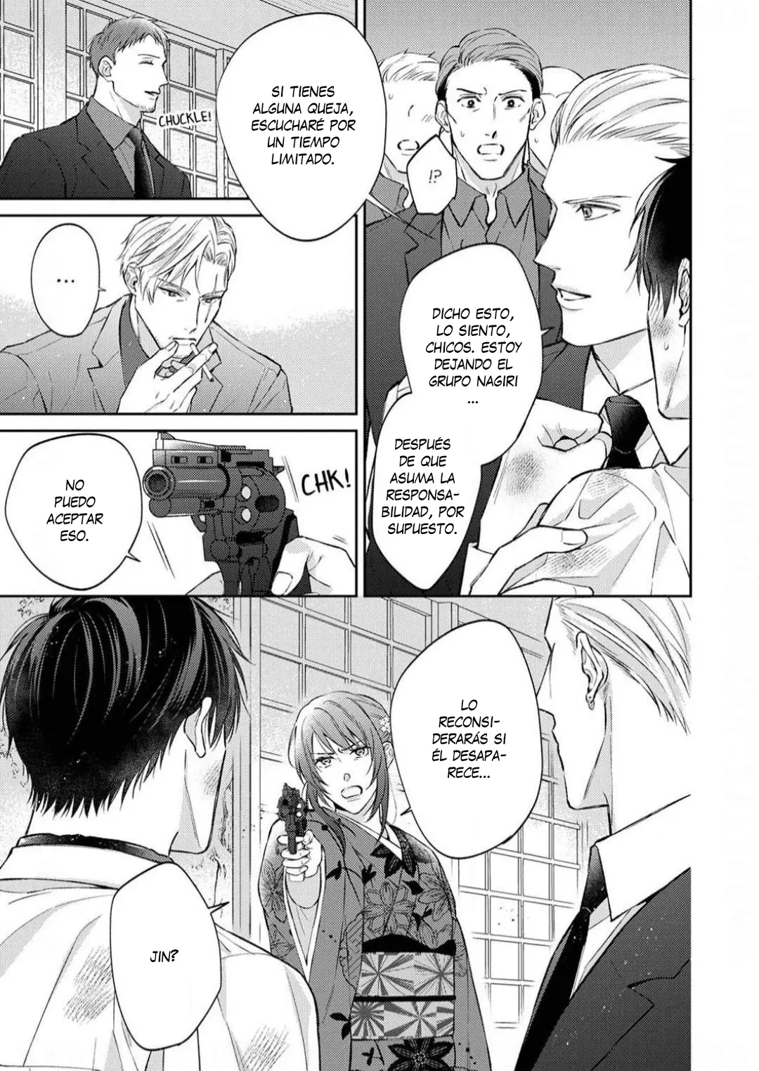 Gime, Oficial! Un policía omega es el compañero predestinado de un Yakuza - Capítulo 6 - Página 16 - LectorTMOo