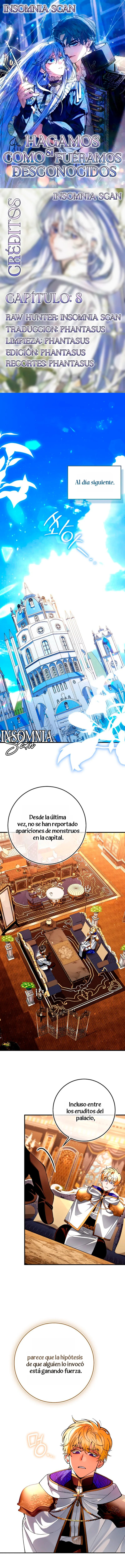 Hagamos Como Si Fuéramos Desconocidos - Capítulo 8 - Página 1 - LectorTMOo