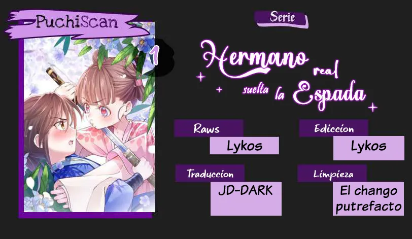 Hermano real, suelta la espada capítulo 1 página 6