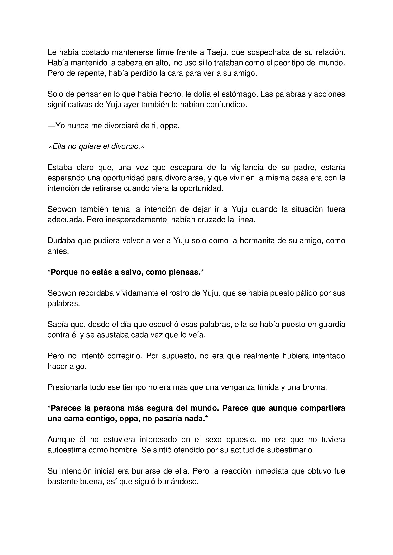 Hermano Seguro - Capítulo 8 - Página 4 - LectorTMOo