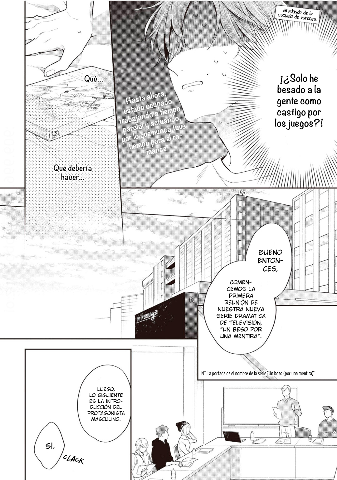 Himitsu no Asa ni wa Kiss no Ame - Capítulo 1 - Página 18 - LectorTMOo