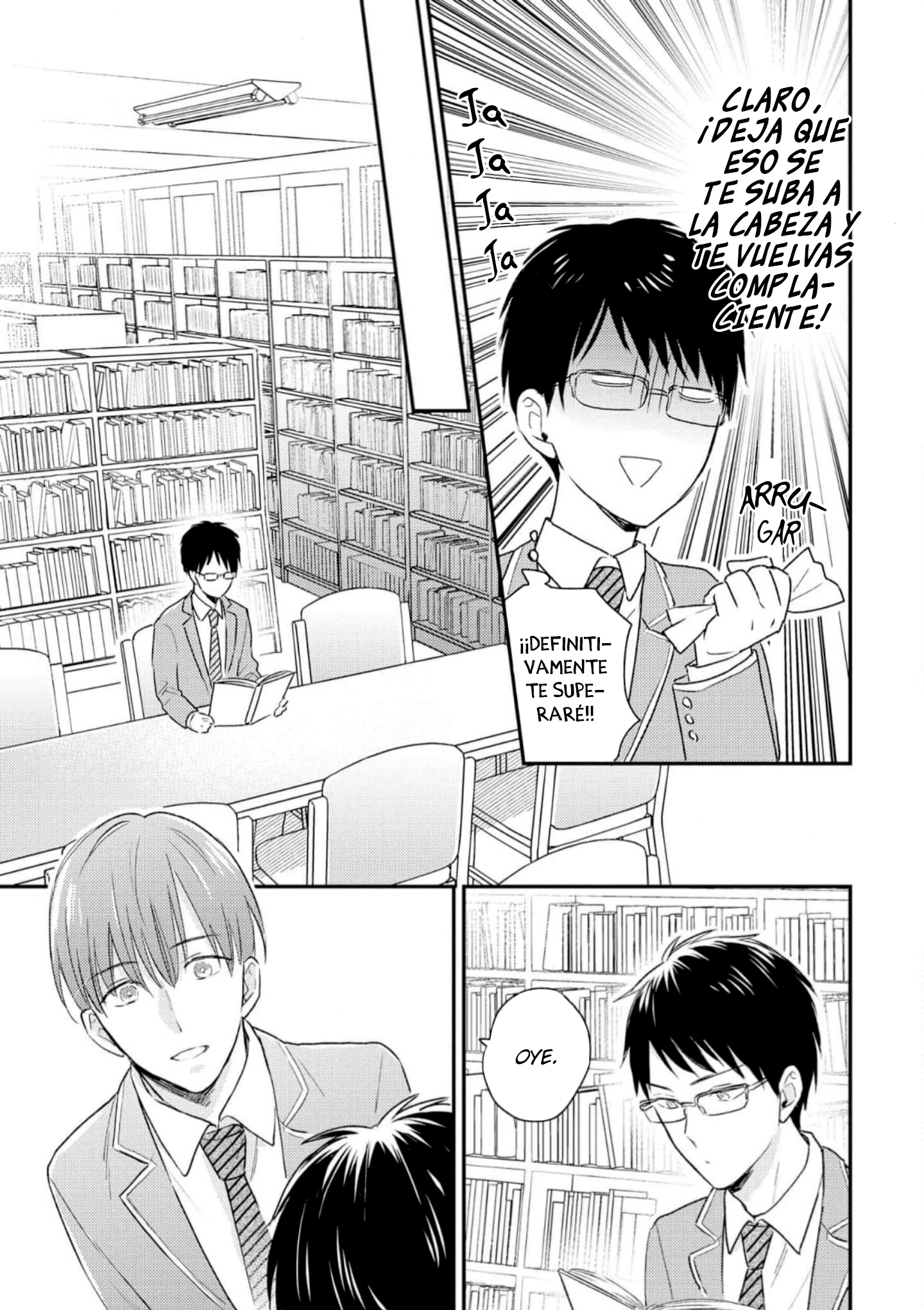 Hysteric na Kurokami Megane-kun wa Igai to Kawaii - Capítulo 1 - Página 10 - LectorTMOo