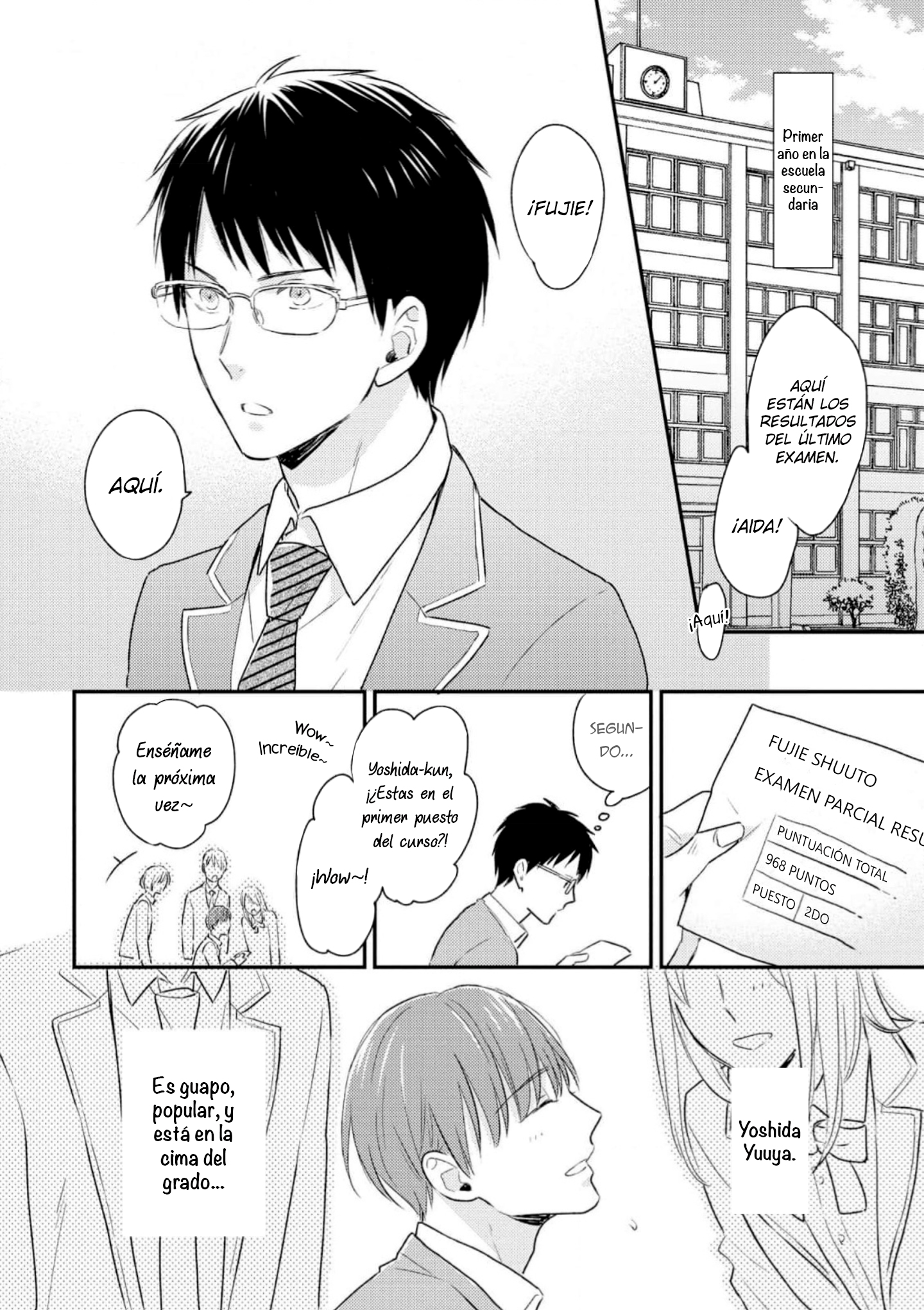 Hysteric na Kurokami Megane-kun wa Igai to Kawaii - Capítulo 1 - Página 9 - LectorTMOo