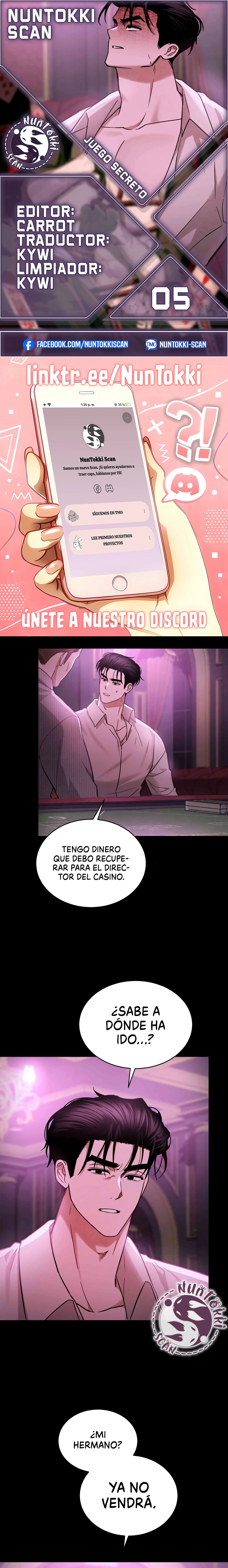 Juego Secreto - Capítulo 5 - Página 1 - LectorTMOo