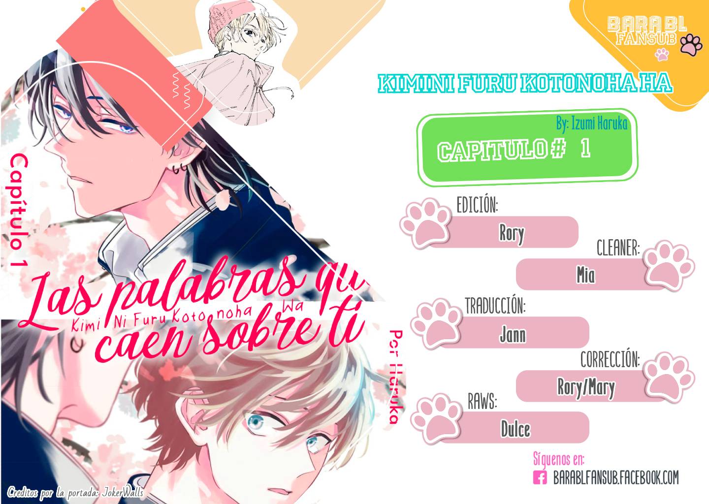 Kimi ni Furu Kotonoha wa - Capítulo 1 - Página 2 - LectorTMOo