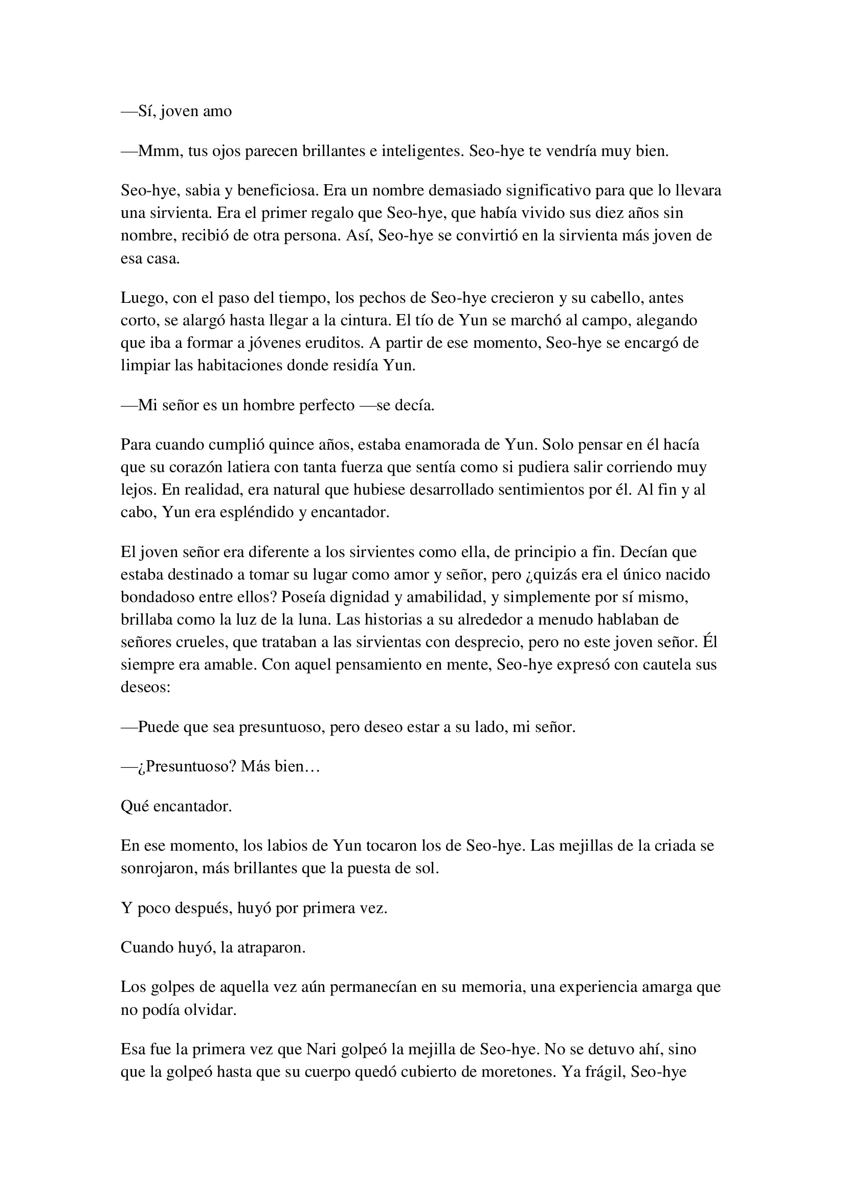La Criada Huye - Capítulo 1 - Página 12 - LectorTMOo