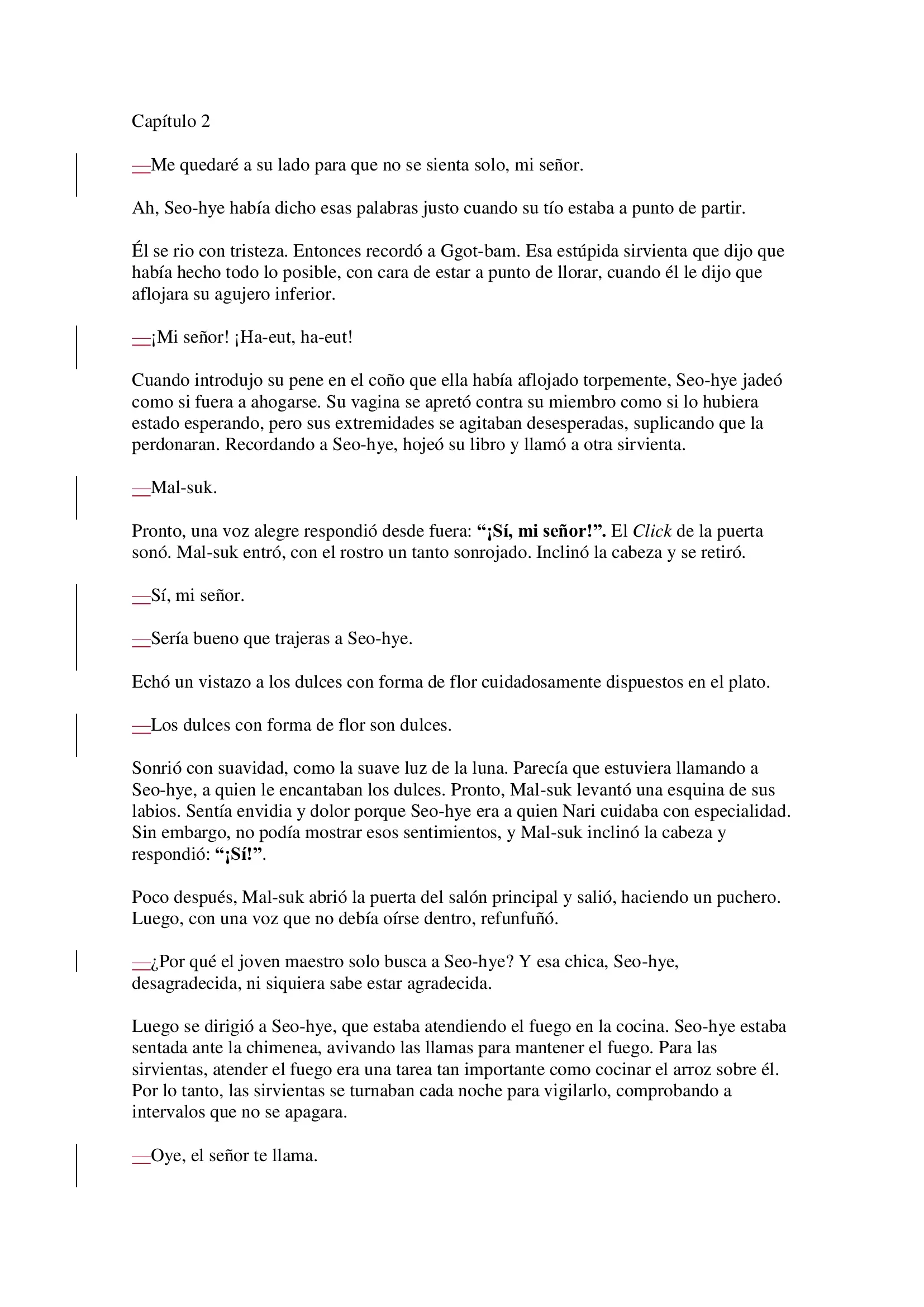 La Criada Huye - Capítulo 2 - Página 1 - LectorTMOo