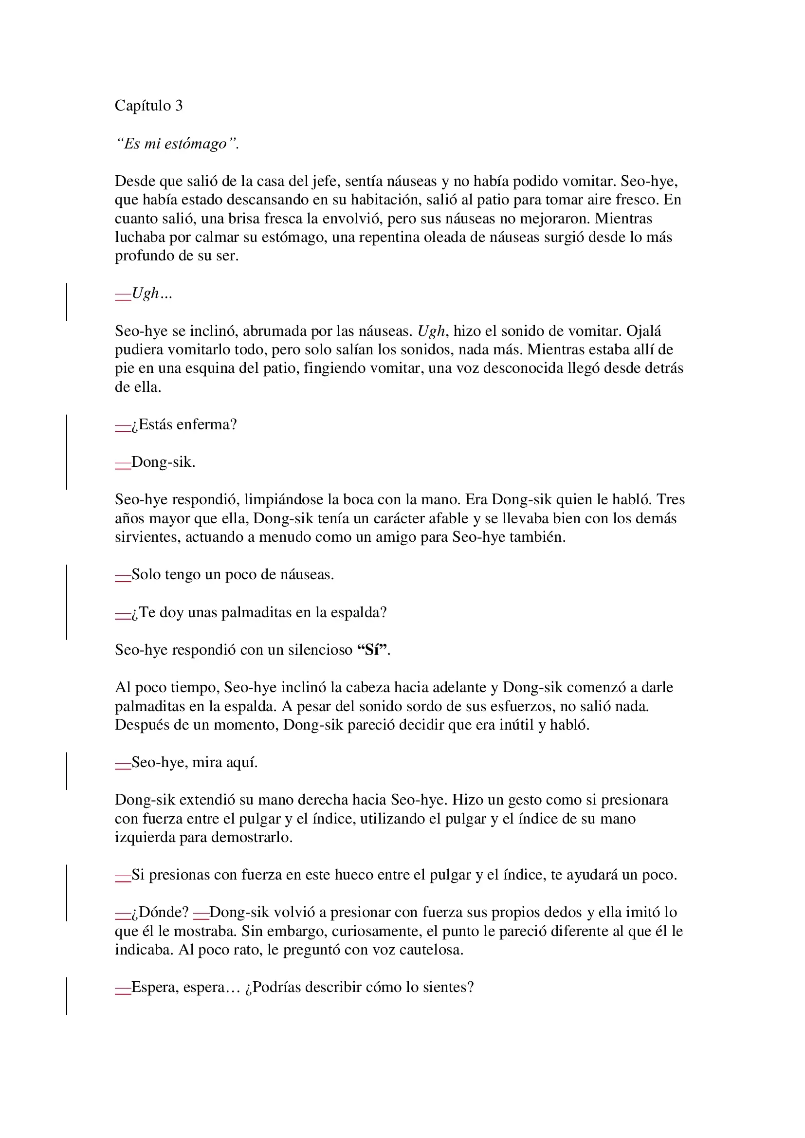 La Criada Huye - Capítulo 3 - Página 1 - LectorTMOo