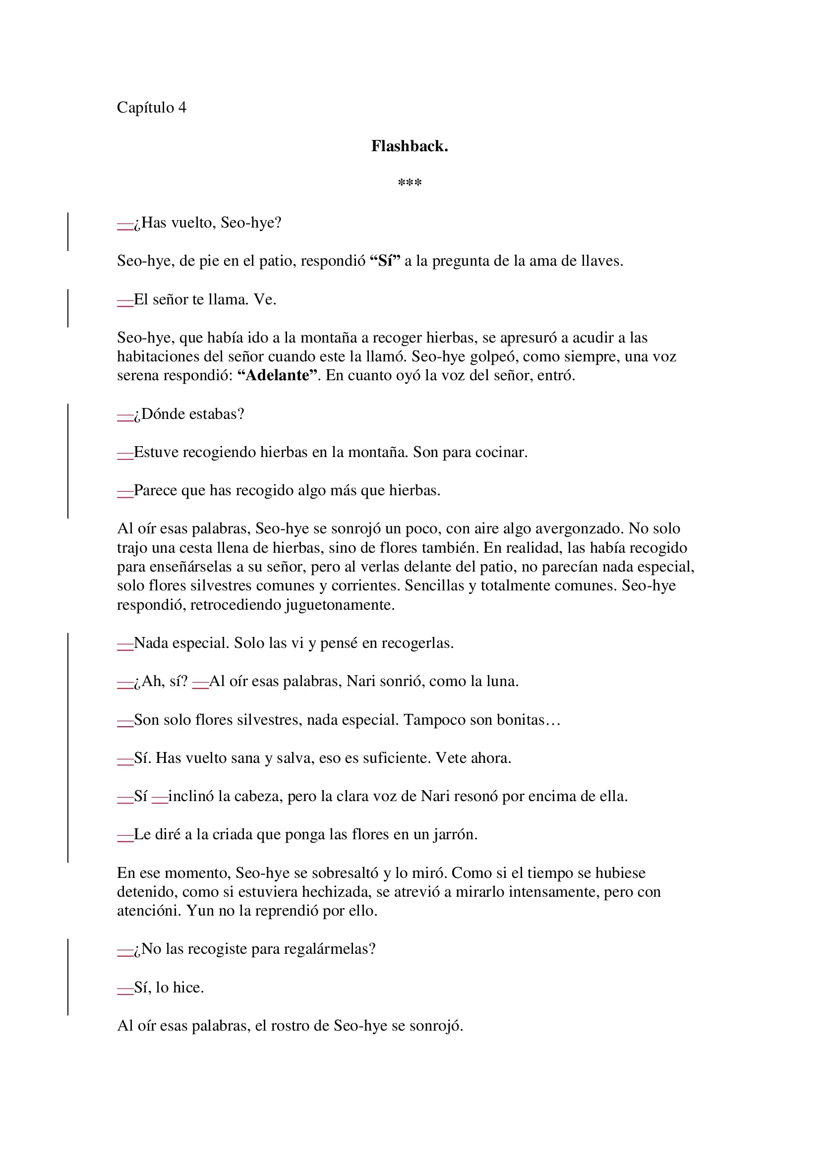 La Criada Huye - Capítulo 4 - Página 1 - LectorTMOo