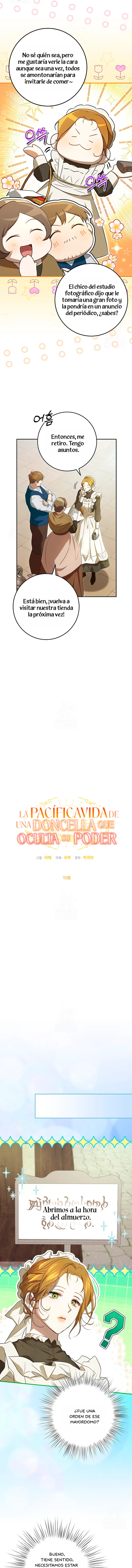 La Pacífica Vida De Una Doncella Que Oculta Su Poder - Capítulo 11 - Página 5 - LectorTMOo