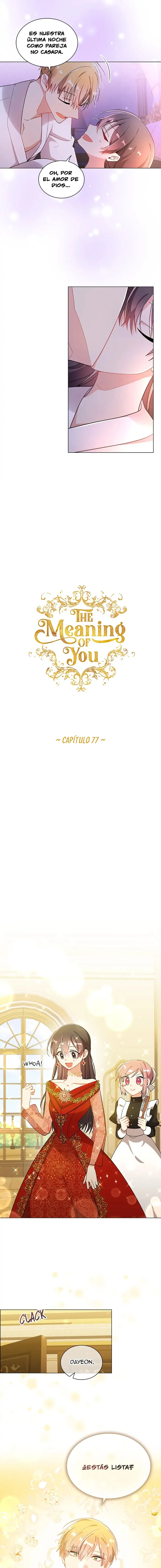 Lo que Significo para ti capítulo 77 página 3