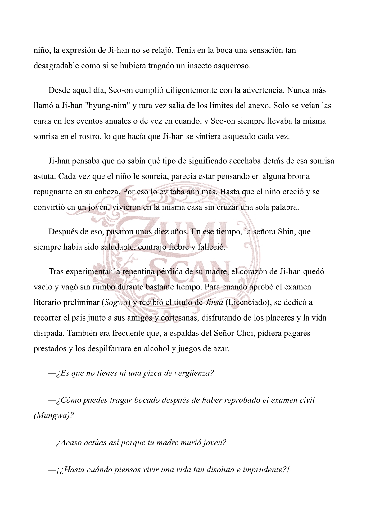 Maldición Revertida - Capítulo 1 - Página 8 - LectorTMOo