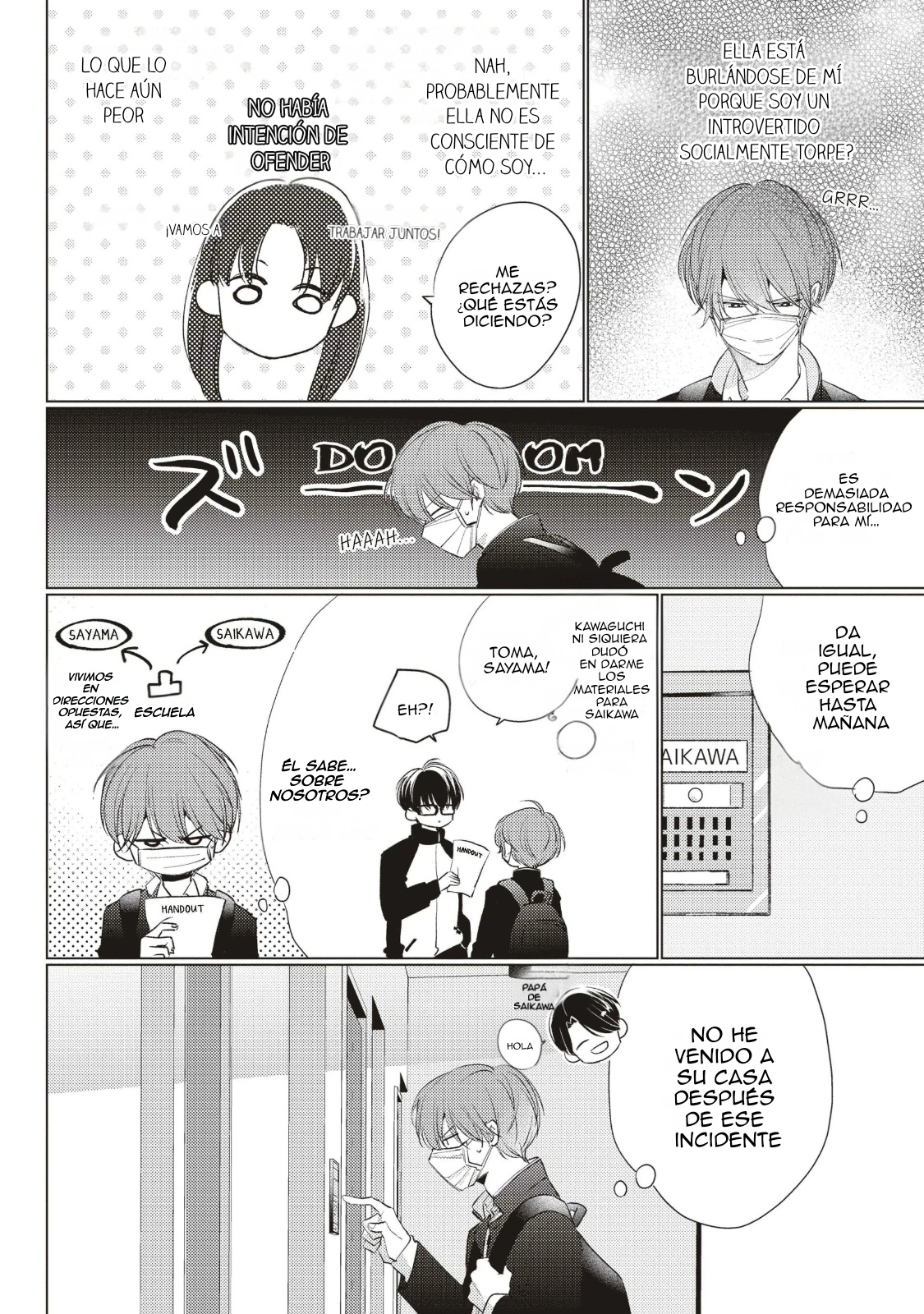 Mask danshi wa Koishitakunai no ni - Capítulo 1 - Página 10 - LectorTMOo
