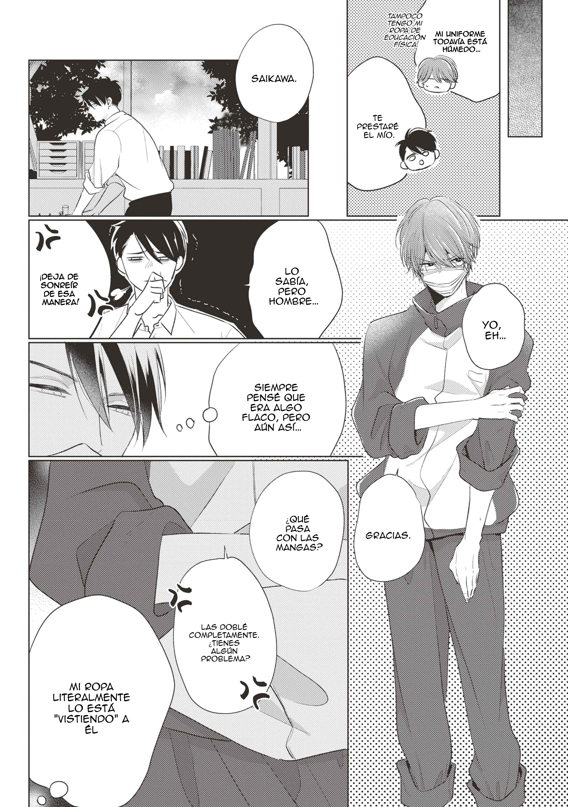 Mask danshi wa Koishitakunai no ni - Capítulo 10.1 - Página 21 - LectorTMOo