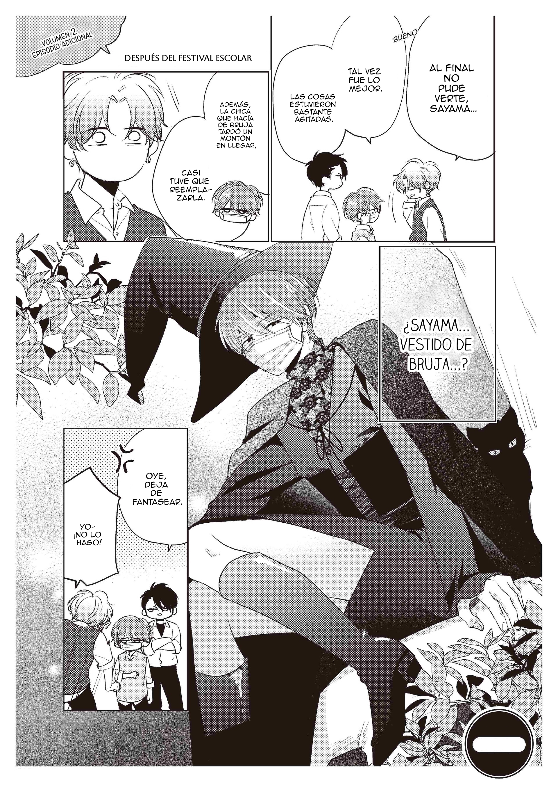 Mask danshi wa Koishitakunai no ni - Capítulo 10.1 - Página 24 - LectorTMOo