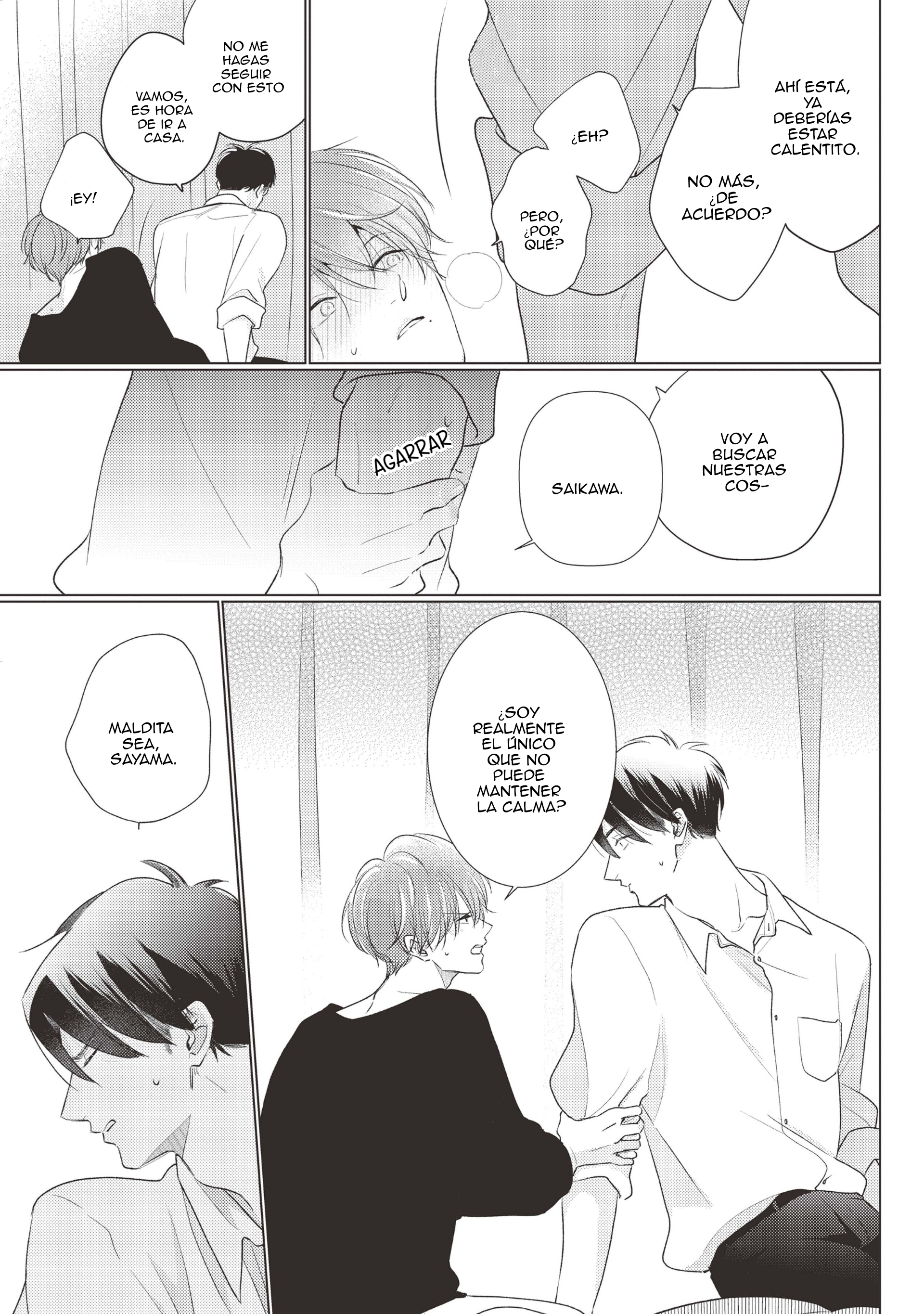 Mask danshi wa Koishitakunai no ni - Capítulo 10.1 - Página 28 - LectorTMOo