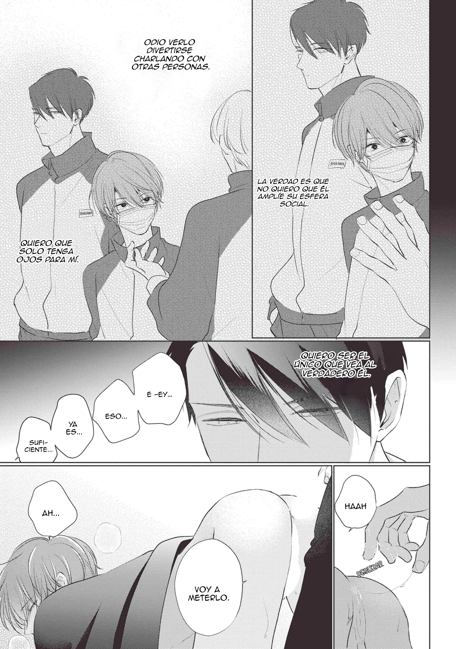 Mask danshi wa Koishitakunai no ni - Capítulo 10.1 - Página 7 - LectorTMOo