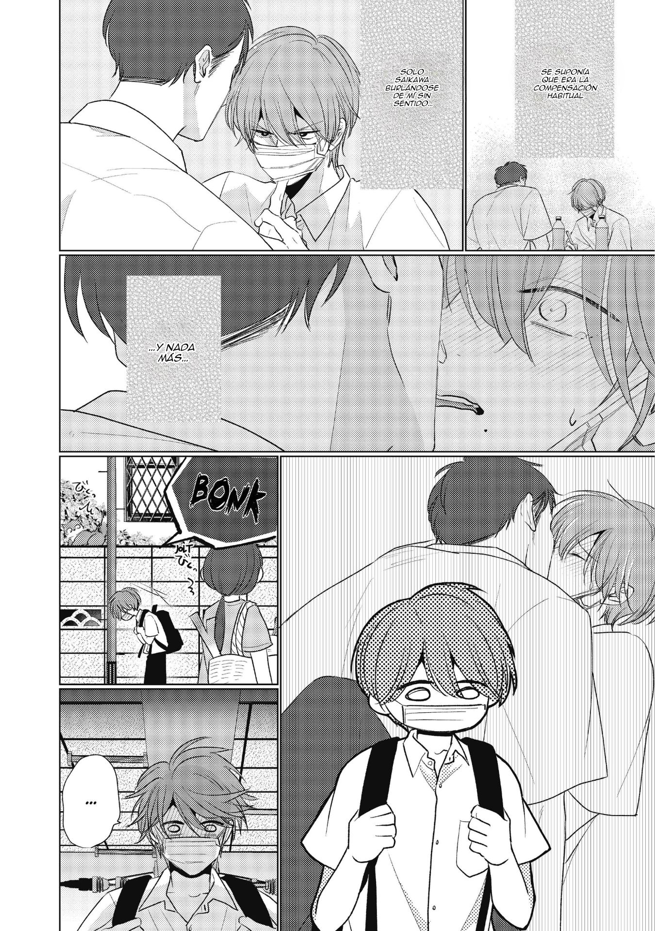 Mask danshi wa Koishitakunai no ni - Capítulo 10.2 - Página 3 - LectorTMOo